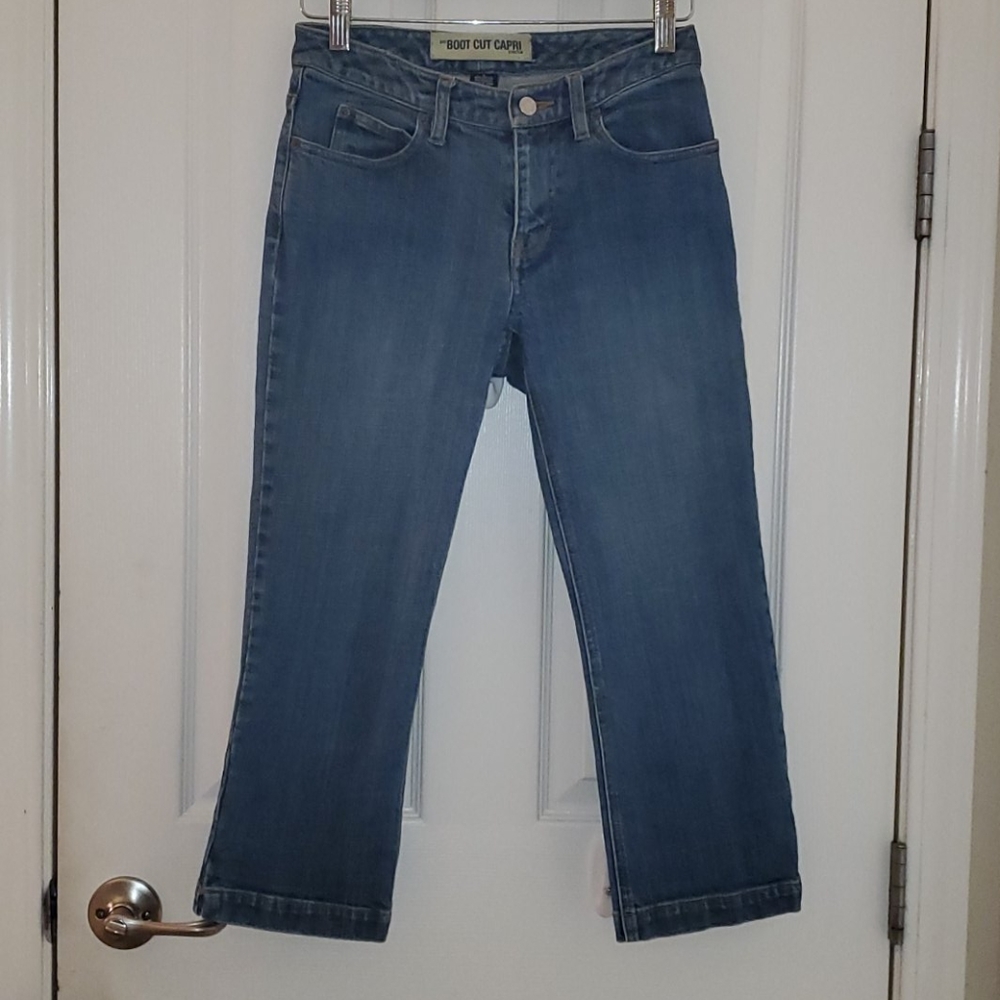 Gap Boot Cut Capri Denim Jeans
